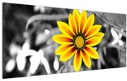 Tablou cu floare galbenă (120x50 cm)