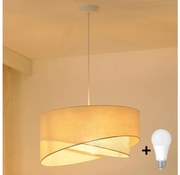 Lustră LED pe cablu Brilagi LYRA 1xE27/15W/230V crem