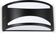 Aplica iluminat exterior IP44 REX-3 AP1 NERO