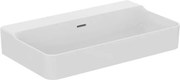 Lavoar suspendat Ideal Standard Atelier Conca 80 cm alb lucios cu orificiu preaplin
