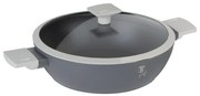 Cratiță antiaderentă cu capac 28 cm, 3.8 L Berlinger Haus Aspen Collection BH 7070, cu strat titan, potrivită pentru gătit zilnic sănătos