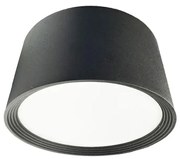 Spot LED/17W/230V 4000K d. 15 cm negru