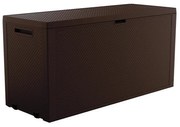 Cutie de depozitare pentru grădină din plastic Emily 270L, maro
