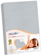 Bellatex Cearșaf din bumbac, gri mediu, 90 x 200cm, 90 x 200 cm