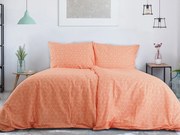 Lenjerie din bumbac Renforce OKTAGON portocaliu Dimensiunile lenjeriei: 2 buc 70 x 90 cm | 200 x 220 cm