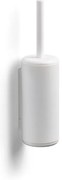 Suport de perete cu perie WC Zona Rim, alb