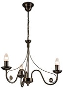 Lustră pe lanț DONATO 3xE14/40W/230V