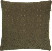 Husa de perna decorativa BABET 45x45 cm, verde masline