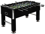 vidaXL Masă de fotbal, negru, 140 x 74,5 x 87,5 cm, oțel, 60 kg