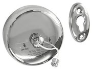 Sfoară de rufe 9,5 x 9,5 cm inox/argintiu