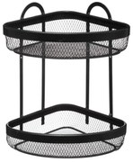 Raft de colt suspendat, 2 niveluri