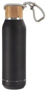 Sticlă termo Orion FLOARE 600 ml, negru