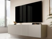 Comodă TV suspendată cu sertar Nicole 150 cm - mat cașmir