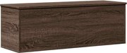 vidaXL Cutie de depozitare, stejar maro, 102x35x35 cm, lemn prelucrat