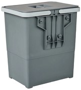 Coș de gunoi de plastic încorporat 18 l Easy - Elletipi