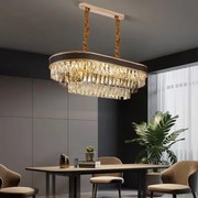 Candelabru Cristal, Elit'S, Anais 80, Gold