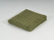 Prosop SOFT 50 x 100 cm verde olive, 100% bumbac