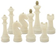 Mauro Ferretti Set Joc Sah 8 Buc Asortat cm Ø 4,4X9,2-4,3X13,3-5X16-X4,5X10,3 | Aosom Romania