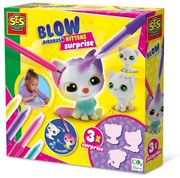 Set creativ - Desenez cu aerograf 3 pisici surpriza