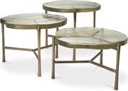 Set de 3 masute design LUX Claremont