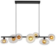 Lustra sticla transparenta si chihlimbar Sunbeam 7L