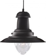 Lustra / Pendul stil industrial Fisherman negru 4301BK SRT