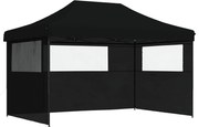 vidaXL Cort pentru Petreceri Negru 292 x 440 x 315 cm Material Oxford