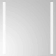 vidaXL Oglindă de baie cu LED, 40x40 cm