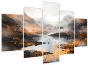 Tablou - Pictura peisajelor montane (150x105 cm)