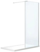 Cabină de duș Walker walk-in WI01-10 100x195 cm, cu sticlă de 8 mm