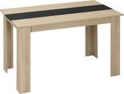 HOMCOM Masă de Dining pentru 4-6 Persoane, Masă de Bucătărie Modernă din Lemn, 120x69x75 cm, Lemn Natural | Aosom Romania