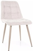 Scaun Chic bej deschis/casmir Brego22