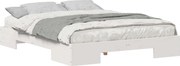 vidaXL Cadru de pat Alb 160 x 200 cm