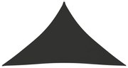 vidaXL Parasolar, antracit, 5x5x6 m, țesătură oxford, triunghiular