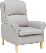 vidaXL fotoliu Gri de nor 76 x 94 x 102 cm țesătură