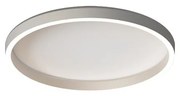 Plafoniera LED CCT, diametru 40cm, BRUSHED SILVER ZB-25161
