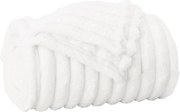 vidaXL Pătura de aruncat Alb 150 x 130 cm Molton