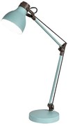 Veioza / Lampa de birou din metal Carter verde-menta