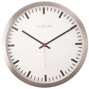 Ceas de perete Nextime 2520 Stripe White