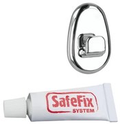 Set 2 cârlige și adeziv Metaltex