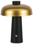 Lampă LED birou, reglabilă, reîncărcabilă, 3W, 5V, 3000-6000K, 1800 mAh, negru/a