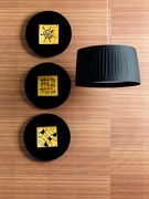 STONES Set de 3 farfurii decorative 50cm X 50cm H. 8cm | Aosom Romania