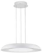 Lustra LED suspendata design modern EPOSI alba D-60cm