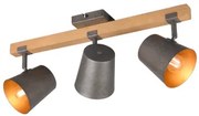 Plafoniera rustica 3 becuri E14 BELL 801900367 TRIO