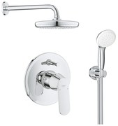 Sistem dus montaj incastrat Grohe Eurosmart Cosmo Perfect Shower 210 ,corp incastrat inclus(32879000,26406001,26412000)