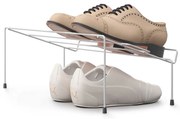 Set 2 suporturi pentru pantofi din oțel inoxidabil Metaltex Cipok, alb