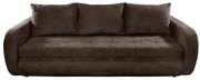 Canapea extensibila Genoa Maro, 230x97x78 cm, cu lada de depozitare