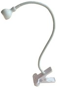 Lampa Birou cu Clama maximilian, LED, aliaj zinc, 3x3x48.5 cm, 3w, alb