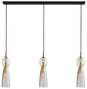 Lustra cu 3 pendule design decorativ Line