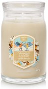 Yankee Candle Lumânare parfumată mare Signature Vanilla Flurries, 567 g, L